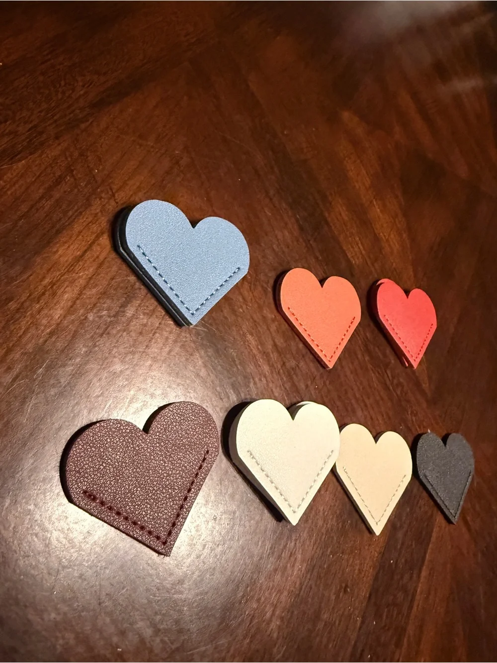 Heart shaped book marks!